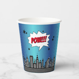 Superhero Comic bucht alle Altersstufen von Geburt Pappbecher