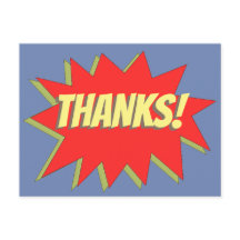 Superhero Comic Danke