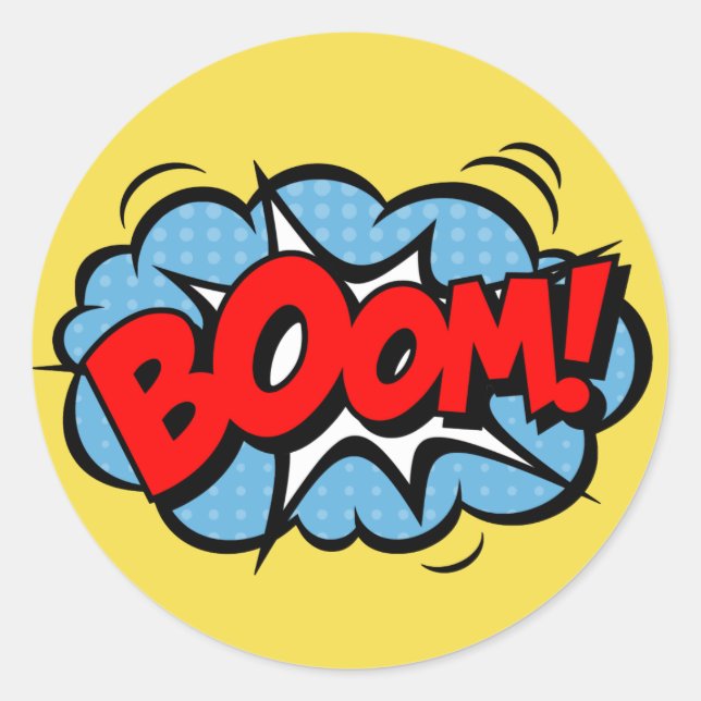 Superhero Comic Stickers (Vorderseite)