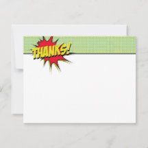 Superhero Danke Stationery