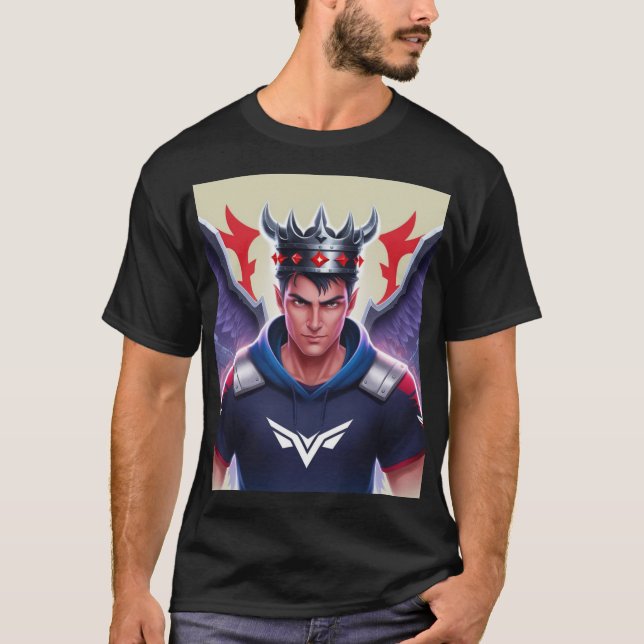 Superhero Design sehr hübsch Design T-Shirt (Vorderseite)