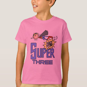 Superhero Girl 3. Geburtstag - Hemden und Geschenk T-Shirt