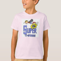 Superhero Girl 3. Geburtstag - Hemden und Geschenk