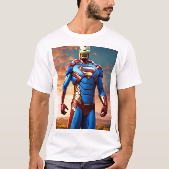 Superhero-Hemd T-Shirt (Vorderseite)