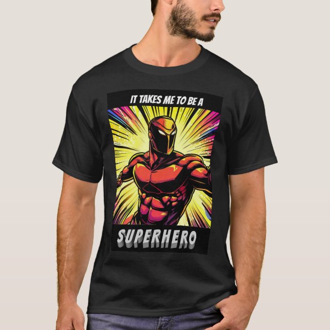 Superhero Inspiration T-Shirt 8 (Vorderseite)