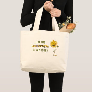 Superhero Jumbo Tasche von Poet Adiela Akoo