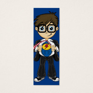 Superhero-Jungen-Lesezeichen