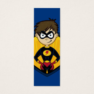 Superhero-Jungen-Lesezeichen