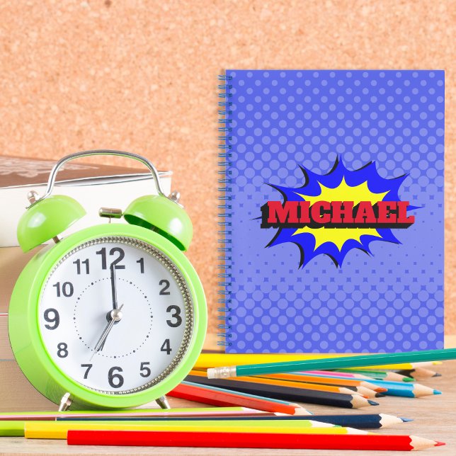 Superhero Kids Comic Buch Personalisierter Name (Von Creator hochgeladen)