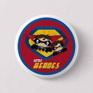 Superhero-Knopf-Abzeichen Button
