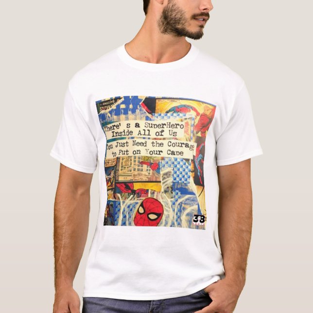 Superhero Men-T - Shirt (Vorderseite)