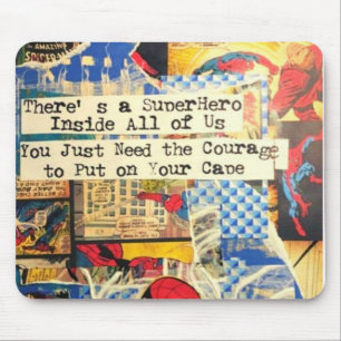 Superhero Mouse Pad Mousepad
