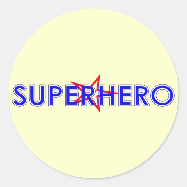 Superhero Stickers (Vorderseite)