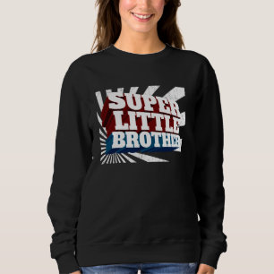 Superhero Super Little Brother Comic Sweatshirt