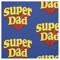 Superhero SuperVater-roter gelber blauer der