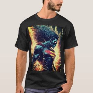 "Superhero T - Shirt Designs: Energieprojektionsle