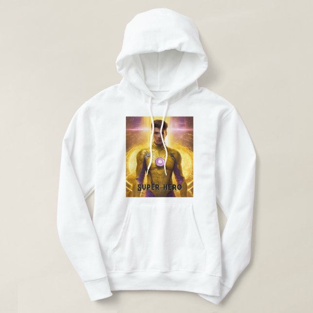 Superhero T - Shirt - Power Up Your Style - "Bold  (Design vorne)