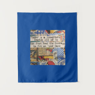 Superhero Tapestry Wandteppich