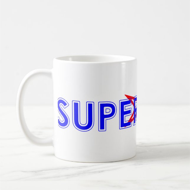 Superhero-Tasse Kaffeetasse (Links)