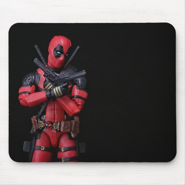Superhero Toy Fotografy Design Mousepad (Vorne)
