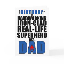 Superhero Vater Typografie Comic Buch Geburtstag