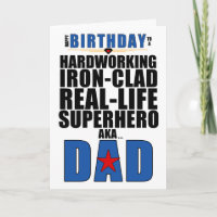 Superhero Vater Typografie Comic Buch Geburtstag