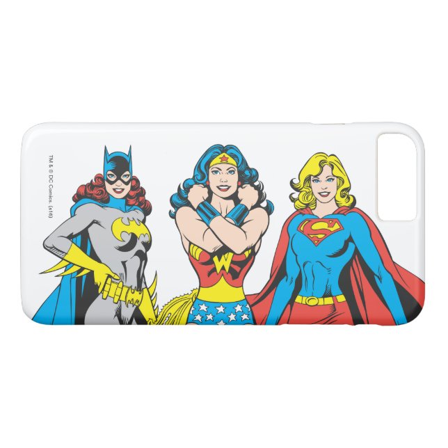 Superheroine-Pose Case-Mate iPhone Hülle (Rückseite (Horizontal))