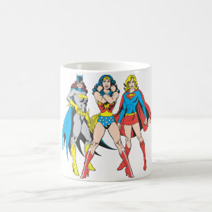Superheroine-Pose Tasse