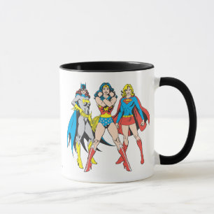 Superheroine-Pose Tasse