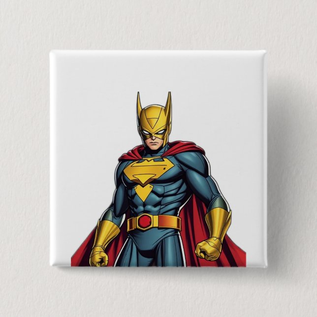 Superheros Button (Vorderseite)