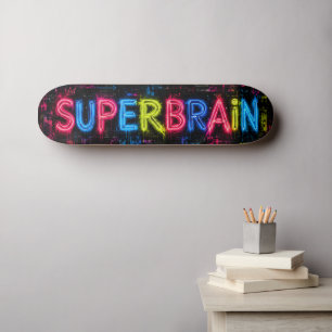 Superhirn-KI Skateboard