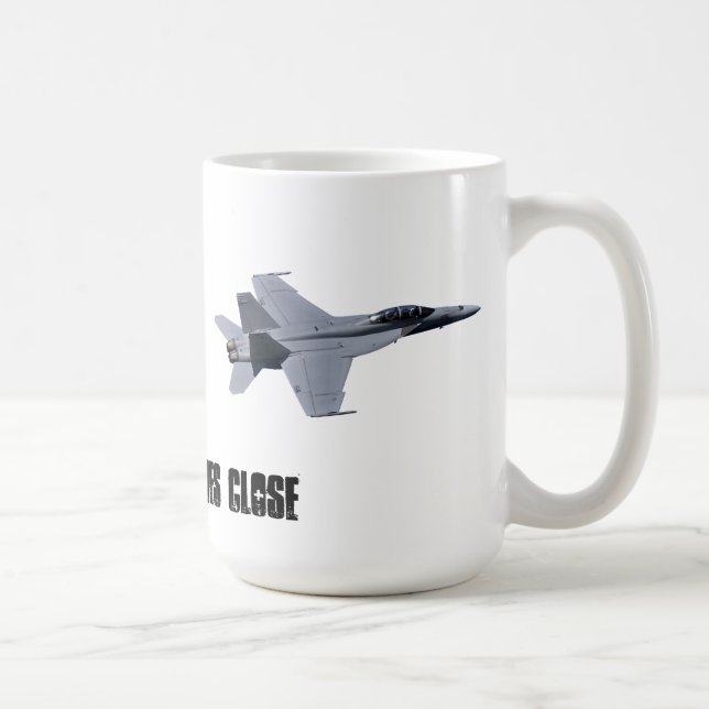 Superhornissen-Tasse US-Marine-F-18 Tasse (Rechts)