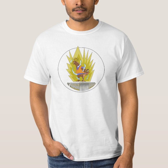Superhuhn T-Shirt (Vorderseite)