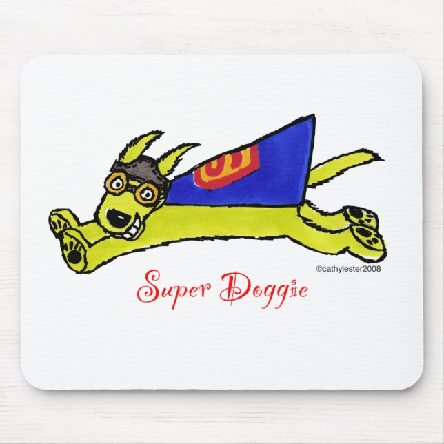 Superhündchen Mousepad (Vorne)