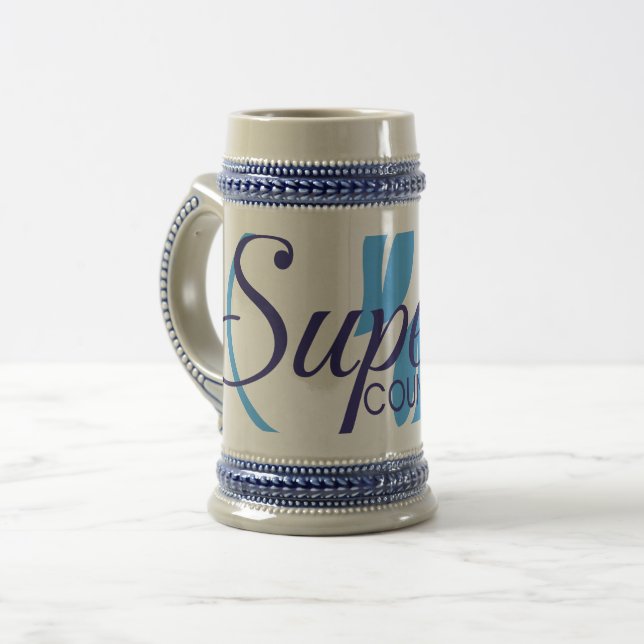 Superior Counseling Services Beer Stein Bierglas (Vorderseite Links)