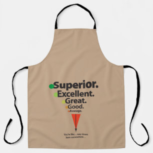Superior, Exzellent, tolle Spots Schürze