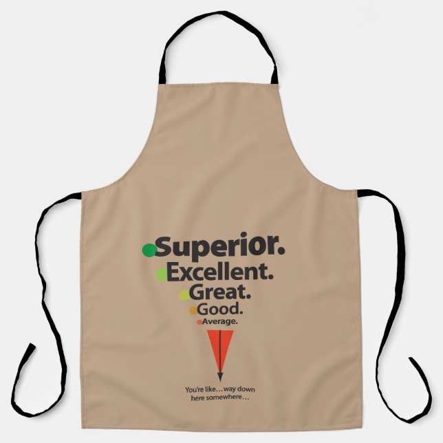 Superior, Exzellent, tolle Spots Schürze (Vorderseite)