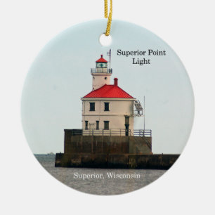 Superior Point Lighthouse Ornament