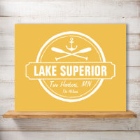 Superior-See, Sonderstadt, Name, Anker, Paddel
