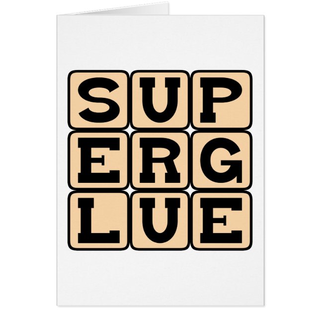 Superkleber, Wonder-Adhesive (Vorne)