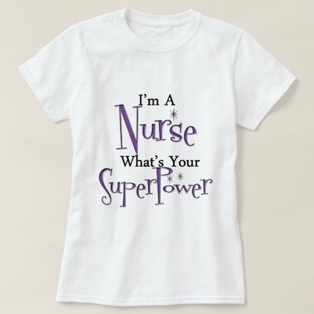 Superkrankenschwester T-Shirt (Design vorne)