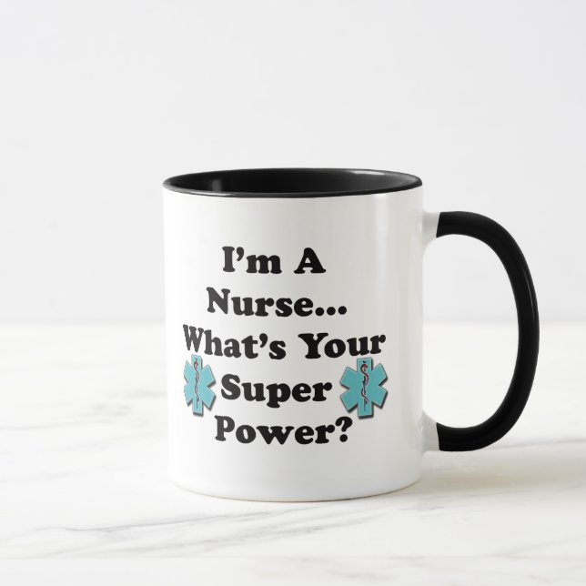 Superkrankenschwester Tasse (Rechts)