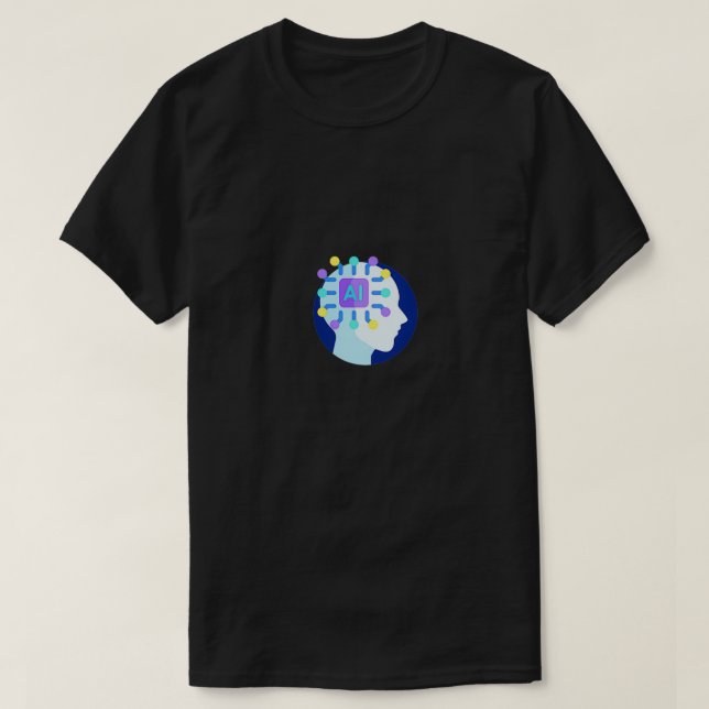 Superkünstliche Intelligenz T-Shirt (Design vorne)