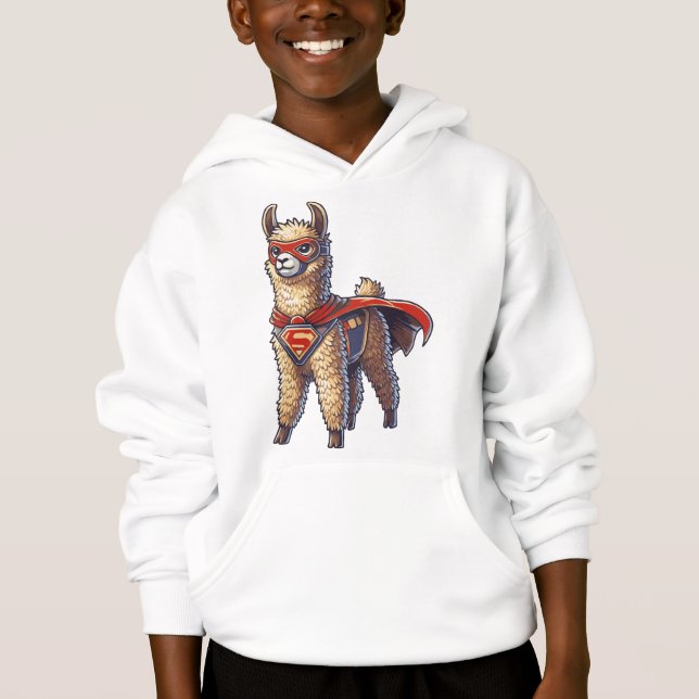 Superlama - Hero Hoodie (Vorderseite)