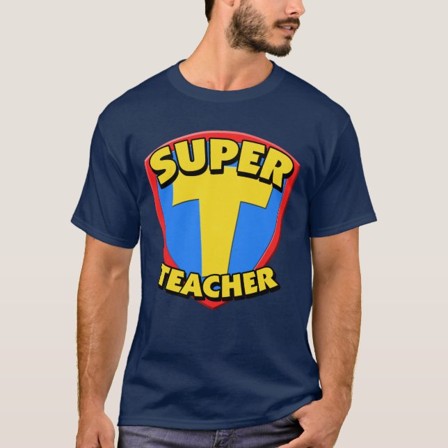 Superlehrer-T - Shirt (Vorderseite)