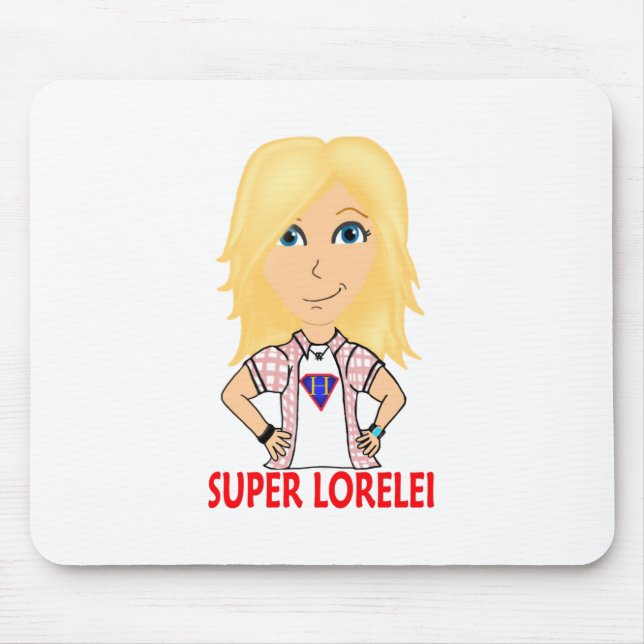 SuperLorelei Mousepad (Vorne)