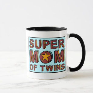SUPERMama DER ZWILLINGE Tasse