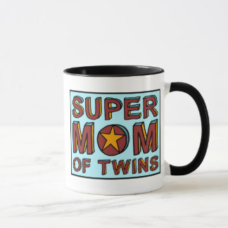 SUPERMama DER ZWILLINGE Tasse