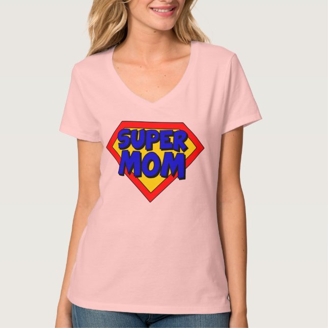SuperMama-Shirt T-Shirt (Vorderseite)