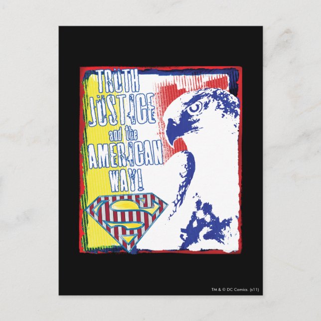 Superman 11 postkarte (Vorderseite)